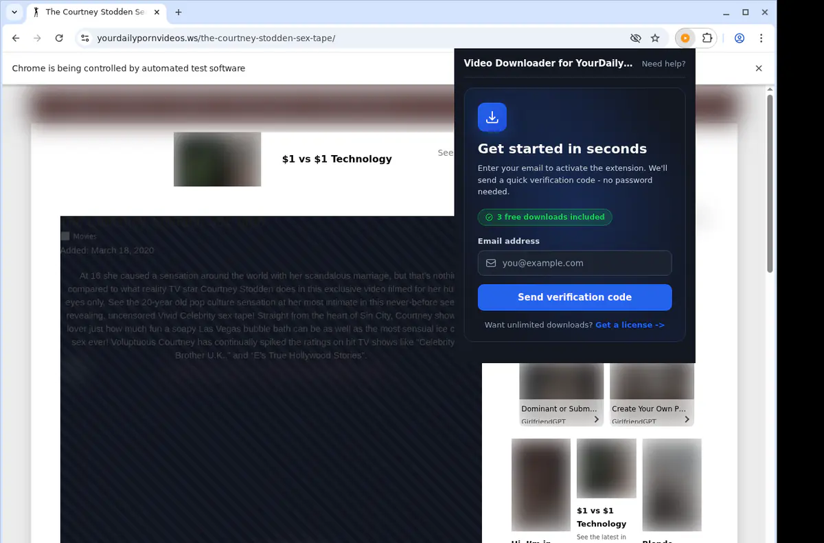 Yourdailypornvideos Video Downloader screenshot 5